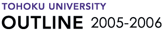 TOHOKU UNIVERSITY OUTLINE 2005 - 2006